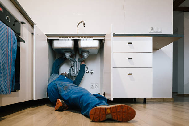 Professional Leak Detection technician working in London, OH